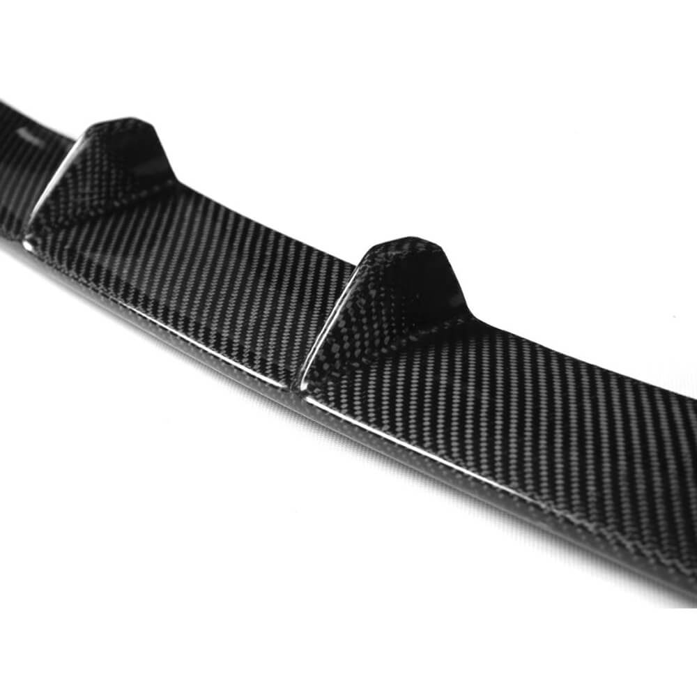 Audi S3 A3 Sline 8V Sedan Pre-facelift 2014-2016 Front Bumper Lip Carbon Fiber-Ahacarbon