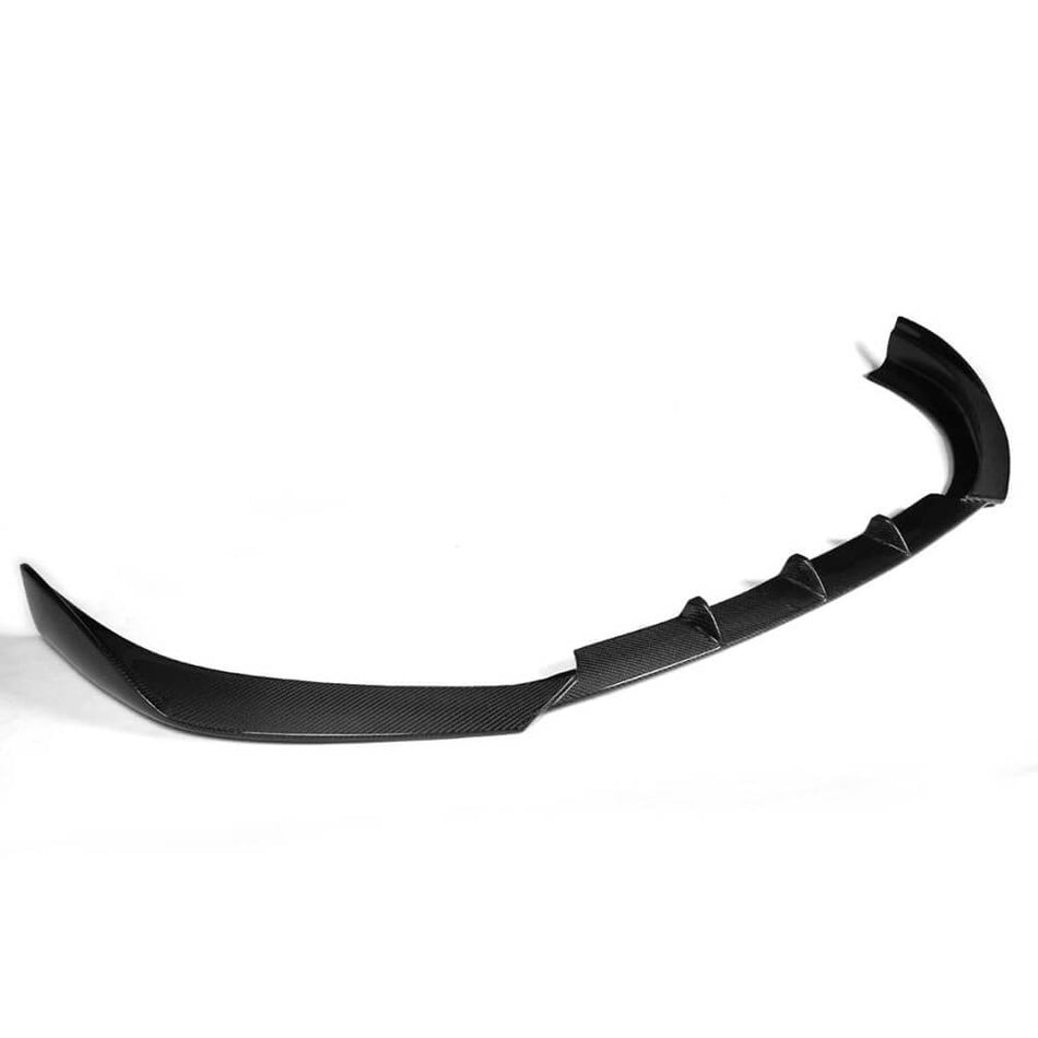 Audi S3 A3 Sline 8V Sedan Pre-facelift 2014-2016 Front Bumper Lip Carbon Fiber-Ahacarbon