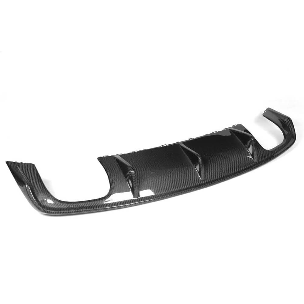 Audi S3 A3 Sline 8V Sedan Pre-facelift 2014-2016 Rear Bumper Diffuser Carbon Fiber-Ahacarbon