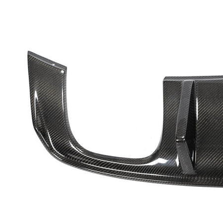 Audi S3 A3 Sline 8V Sedan Pre-facelift 2014-2016 Rear Bumper Diffuser Carbon Fiber-Ahacarbon