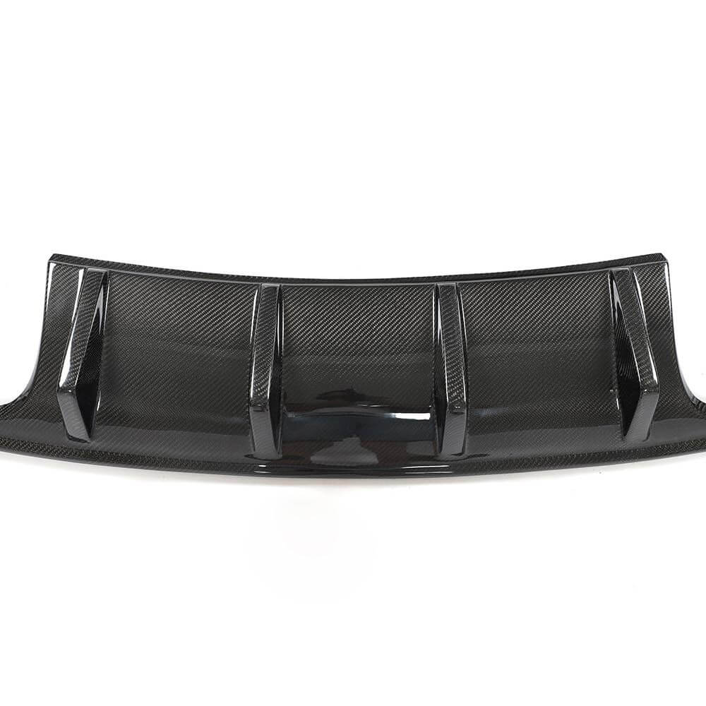 Audi S3 A3 Sline 8V Sedan Pre-facelift 2014-2016 Rear Bumper Diffuser Carbon Fiber-Ahacarbon
