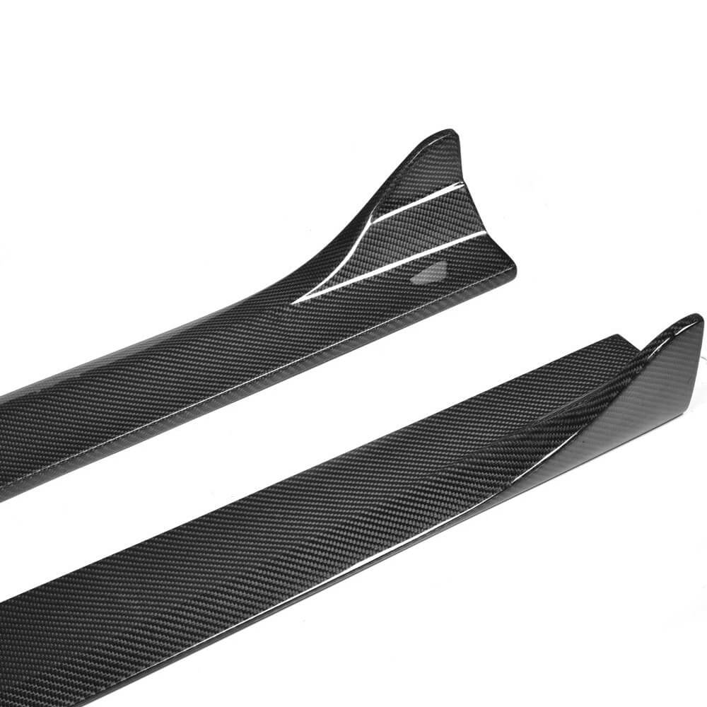 Audi S3 A3 Sline RS3 8V 8V.5 Sedan 2014-2019 Side Skirts Carbon Fiber-Ahacarbon