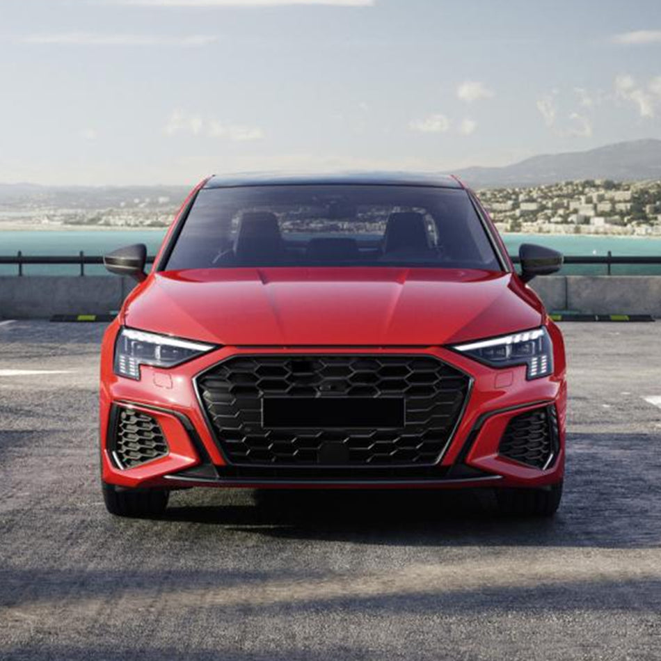 Audi S3 RS3 8Y A3 Sline 2021-2023 Front Bumper Vents Carbon Fiber-Ahacarbon