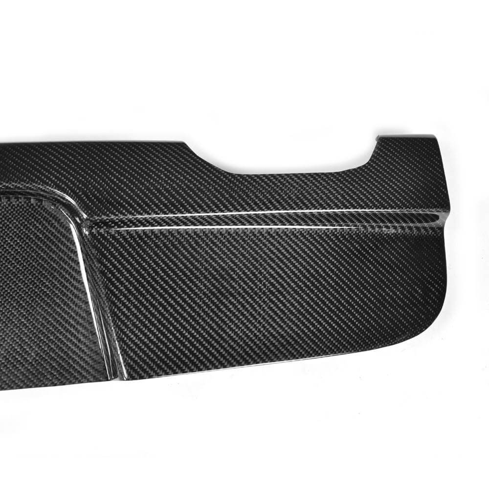BMW 1 Seires E87 M Sport 2007-2012 Rear Bumper Diffuser Carbon Fiber-Ahacarbon