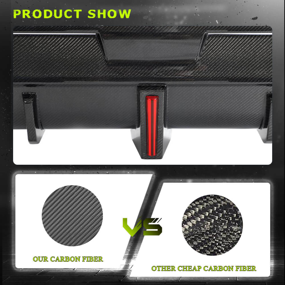BMW 2 Series G42 220i 230i M240i M Sport 2D 2022UP Rear Bumper Diffuser Carbon Fiber-Ahacarbon
