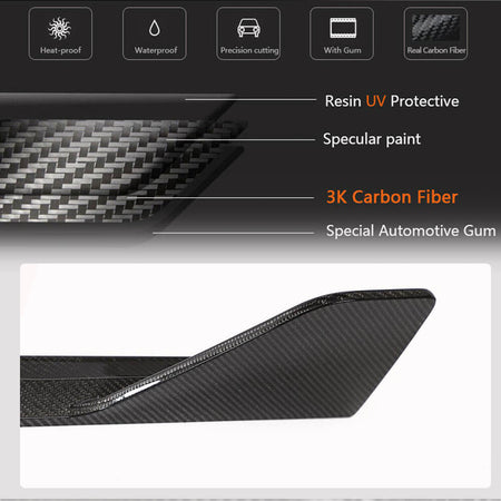 BMW 2 Series G42 220i 230i M Sport M240i 2022-2023 Side Skirt Carbon Fiber-Ahacarbon