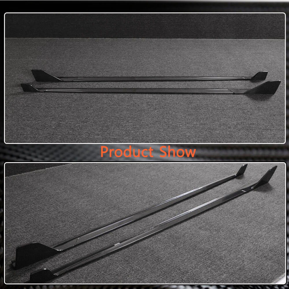 BMW 2 Series G42 220i 230i M Sport M240i 2022-2023 Side Skirt Carbon Fiber-Ahacarbon