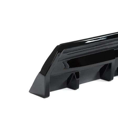 BMW 2 Series G42 220i 230i M Sport M240i 2021-2023 Rear Bumper Diffuser Glossy Black ABS-Ahacarbon