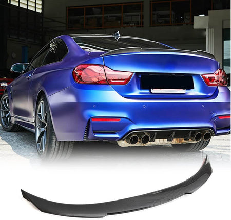 BMW 2 Series G42 G87 M2 Coupe 2-Door 2022+ Rear Trunk Spoiler Carbon Fiber-Ahacarbon