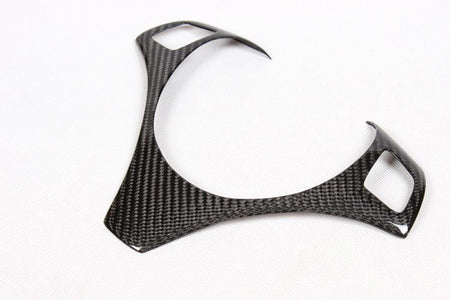 BMW 3 Series E90 Base Sedan 2005-2008 Steering Wheel Covers Carbon Fiber-Ahacarbon