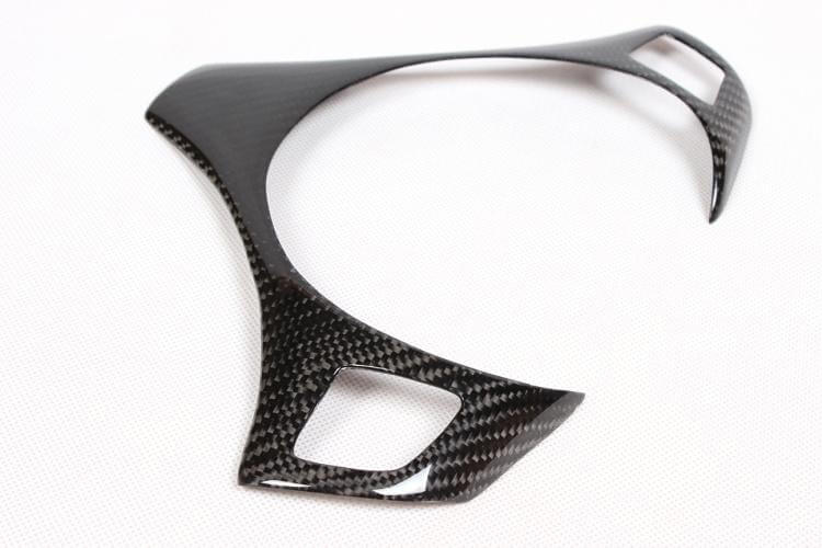 BMW 3 Series E90 Base Sedan 2005-2008 Steering Wheel Covers Carbon Fiber-Ahacarbon