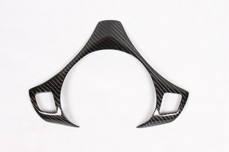BMW 3 Series E90 Base Sedan 2005-2008 Steering Wheel Covers Carbon Fiber-Ahacarbon