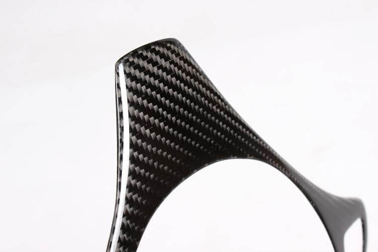 BMW 3 Series E90 Base Sedan 2005-2008 Steering Wheel Covers Carbon Fiber-Ahacarbon