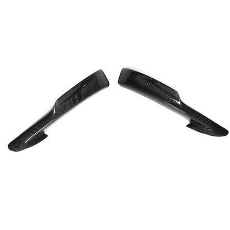 BMW 3 Series E90 M Sport 325i 330i 335i LCI 2009-2012 Carbon Fiber Front Bumper Splitters-Ahacarbon