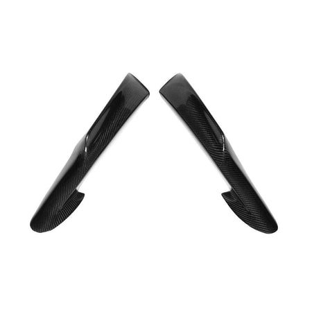 BMW 3 Series E90 M Sport 325i 330i 335i LCI 2009-2012 Carbon Fiber Front Bumper Splitters-Ahacarbon