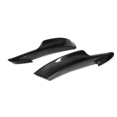 BMW 3 Series E90 M Sport 325i 330i 335i LCI 2009-2012 Carbon Fiber Front Bumper Splitters-Ahacarbon