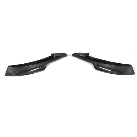 BMW 3 Series E90 M Sport 325i 330i 335i LCI 2009-2012 Carbon Fiber Front Bumper Splitters-Ahacarbon