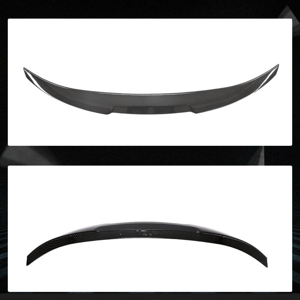 BMW 3 Series F30 320i 325i 328i 335i 340i Sedan 2012-2018 Rear Trunk Spoiler Carbon Fiber Look ABS-Ahacarbon