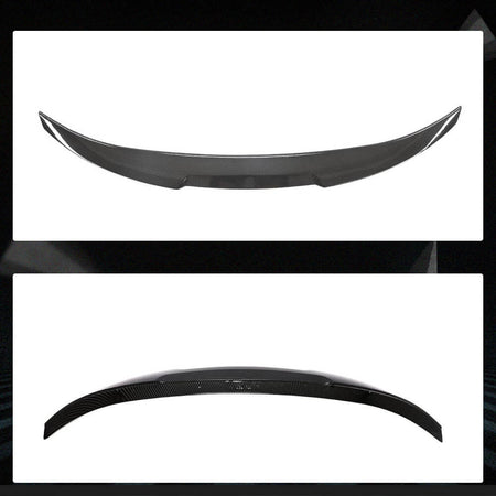 BMW 3 Series F30 320i 325i 328i 335i 340i Sedan 2012-2018 Rear Trunk Spoiler Carbon Fiber Look ABS-Ahacarbon