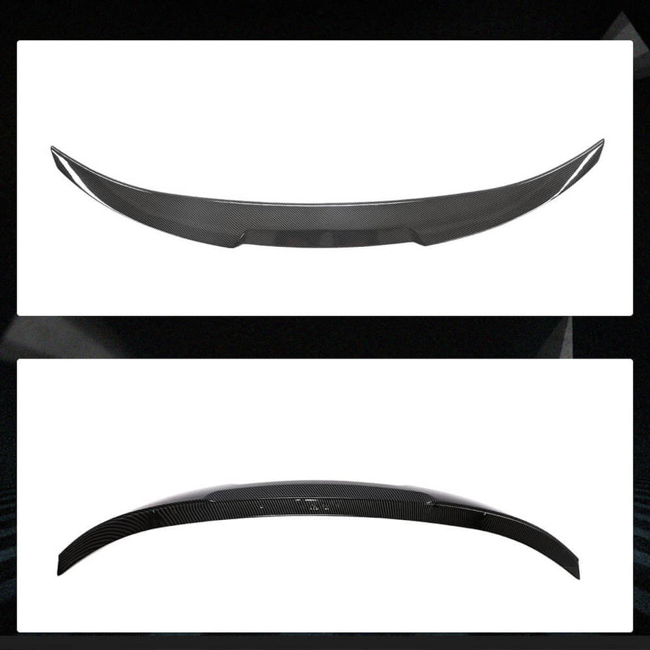 BMW 3 Series F30 320i 325i 328i 335i 340i Sedan 2012-2018 Rear Trunk Spoiler Carbon Fiber Look ABS-Ahacarbon