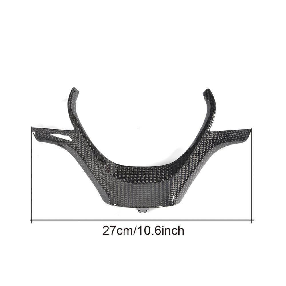 BMW 3 Series F30 Base 2012-2018 Steering Wheel Covers Carbon Fiber-Ahacarbon