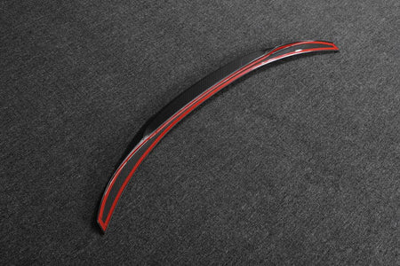 BMW 3 Series F30 F35 2012-2019 Rear Trunk Spoiler Dry Carbon Fiber-Ahacarbon