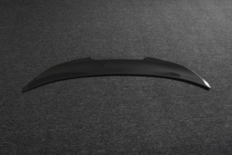 BMW 3 Series F30 F35 2012-2019 Rear Trunk Spoiler Dry Carbon Fiber-Ahacarbon