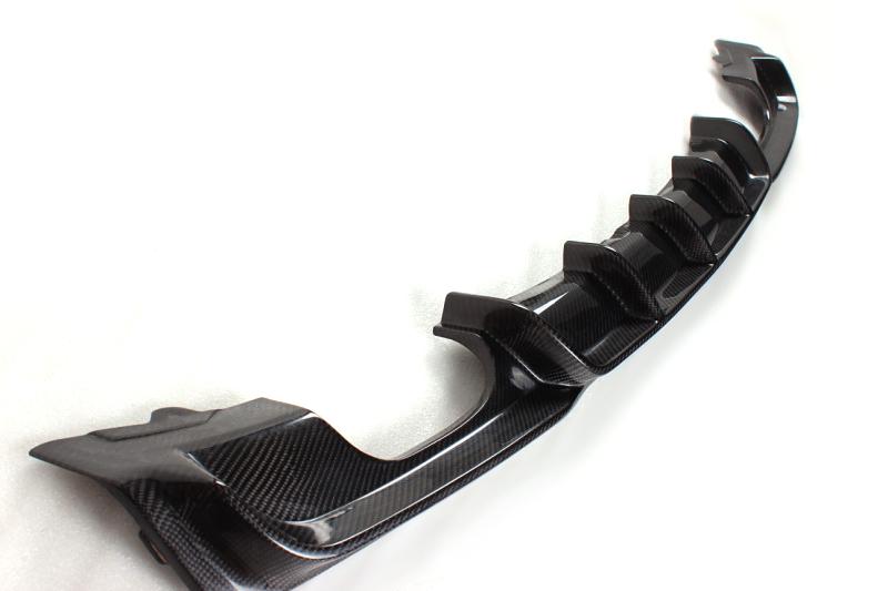 BMW 3 Series F30 M Sport 2012-2018 Rear Bumper Diffuser Carbon Fiber/FRP-Ahacarbon