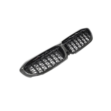 BMW 3 Series G20 330i M340i 2019-2022 Front Grille Carbon Fiber(with camera hole)-Ahacarbon