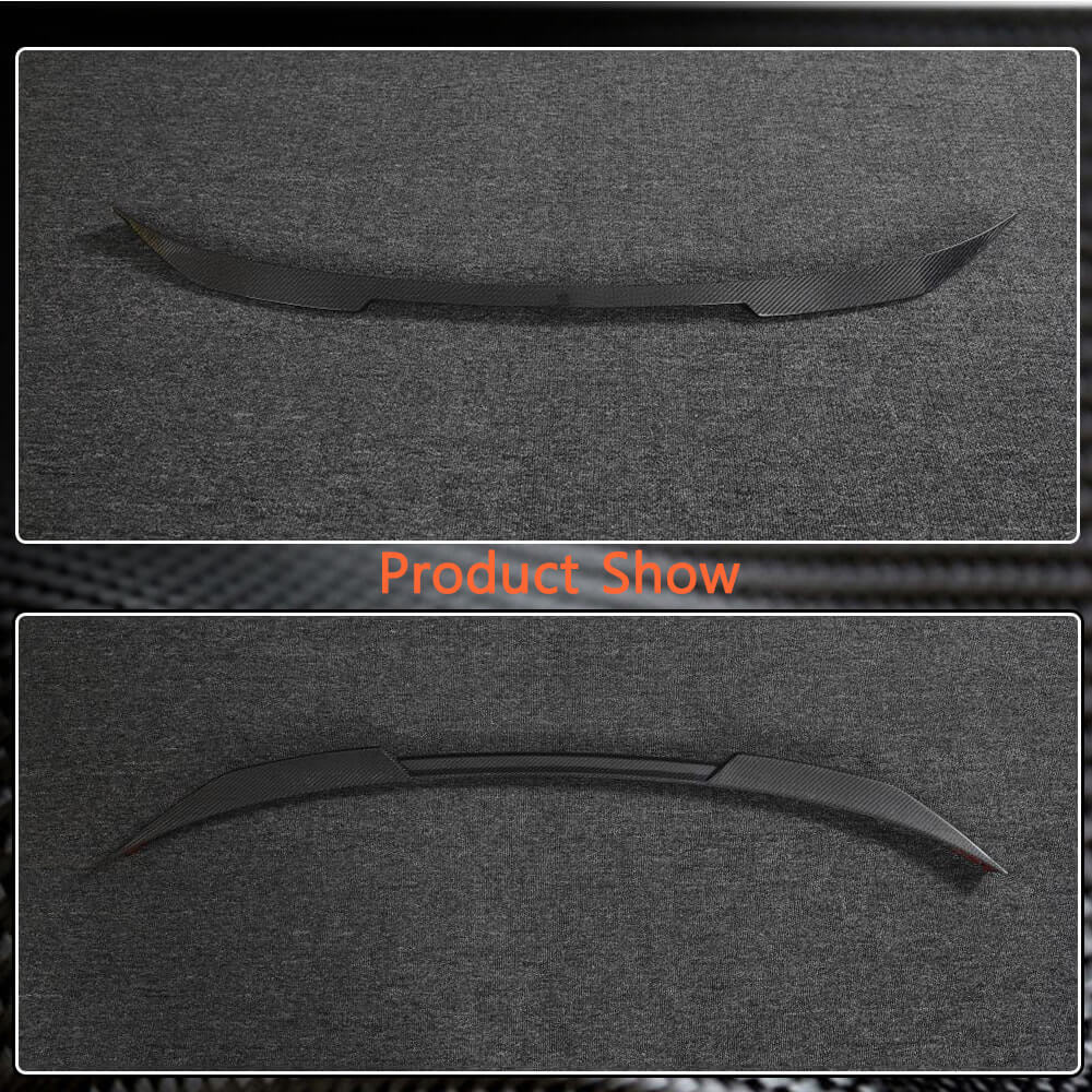 BMW 3 Series G20 G28 320i 330i M Sport Sedan 4-Door 2020-2023 Rear Trunk Spoiler Carbon Fiber-Ahacarbon