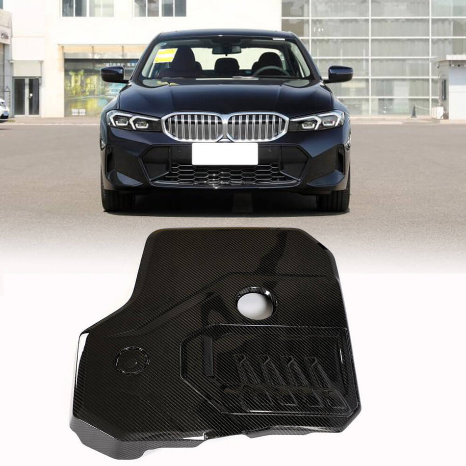 BMW 3 Series G20 G28 5 Series G30 G38 LCI 2021-2023 6 Series GT G32 20-23 Front Engine Bonnet Hood Cover Dry Carbon Fiber-Ahacarbon