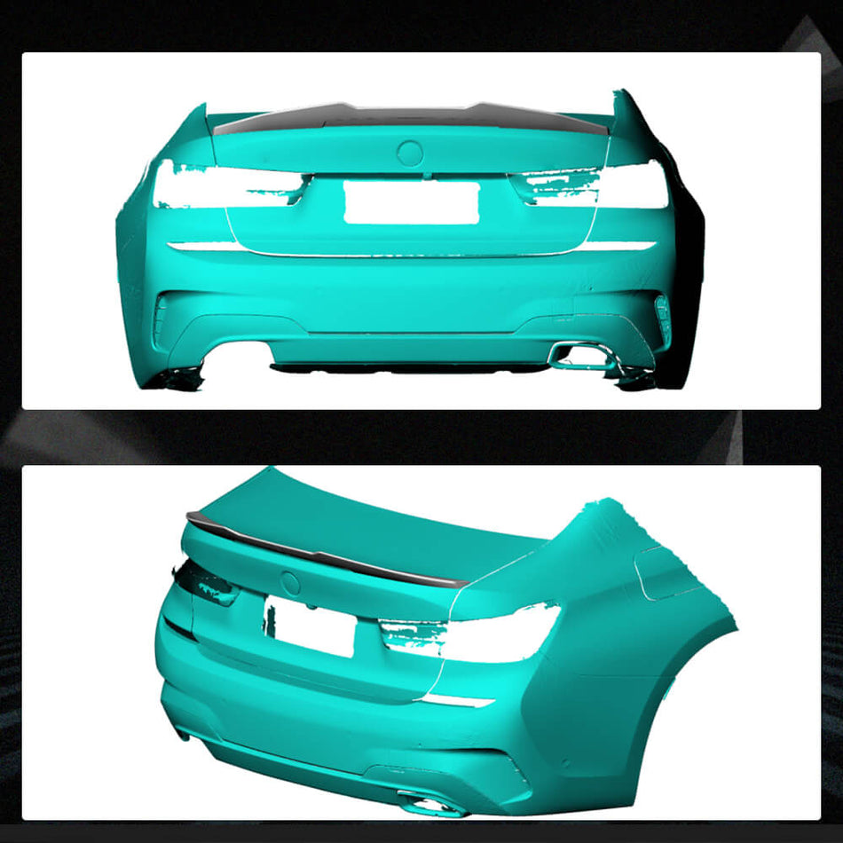 BMW 3 Series G20 G28 G80 M3 Rear Trunk Spoiler Dry Carbon Fiber-Ahacarbon