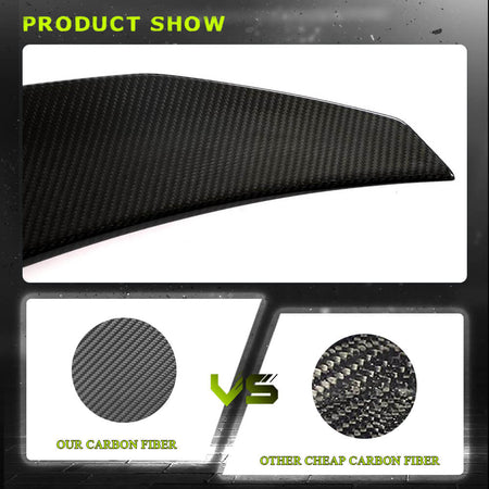 BMW 3 Series G20 G28 G80 M3 Rear Trunk Spoiler Dry Carbon Fiber-Ahacarbon