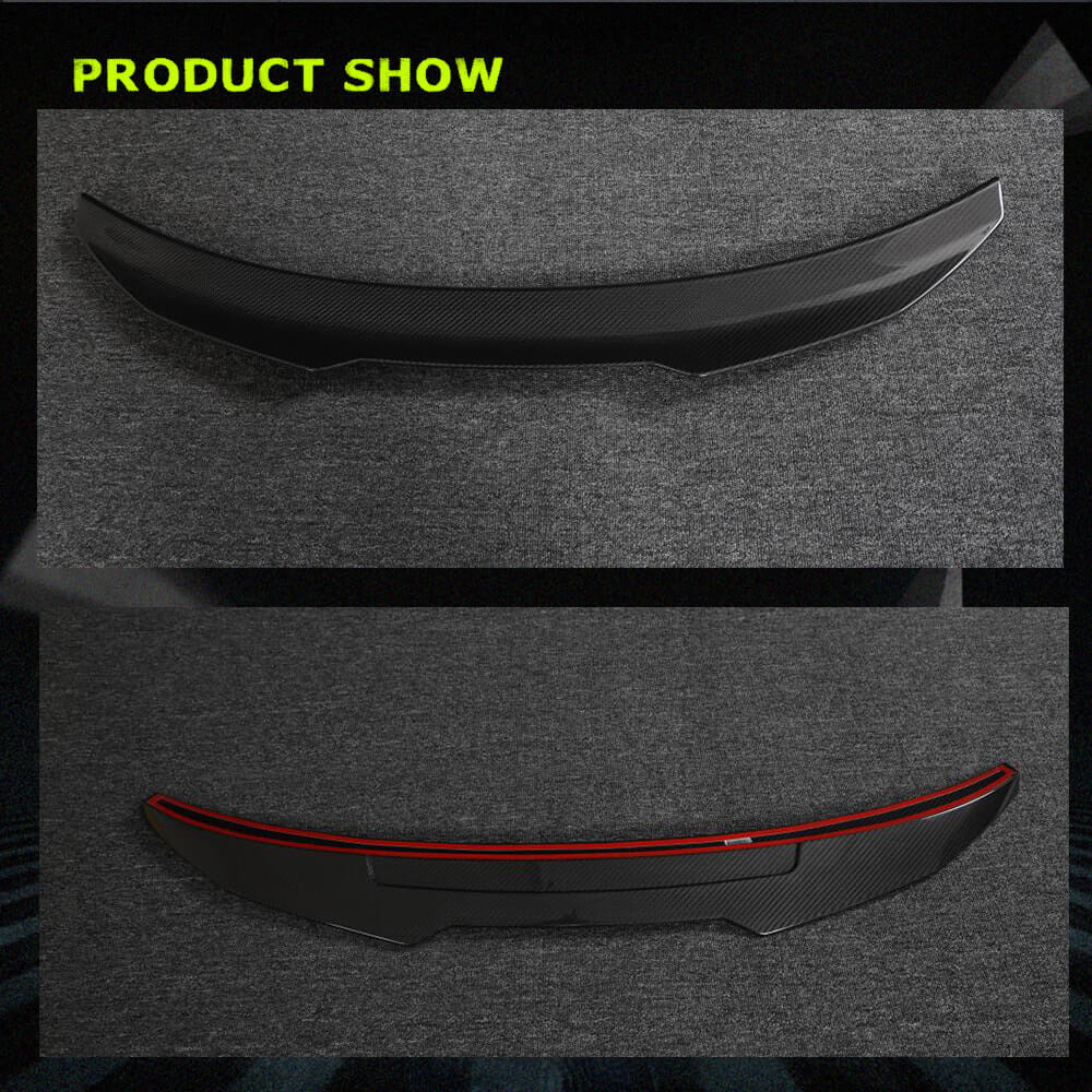 BMW 3 Series G20 G28 G80 M3 Rear Trunk Spoiler Dry Carbon Fiber-Ahacarbon