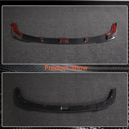 BMW 3 Series G20 G28 LCI M-Sport 2022-2023 Front Bumper Lip Carbon Fiber-Ahacarbon