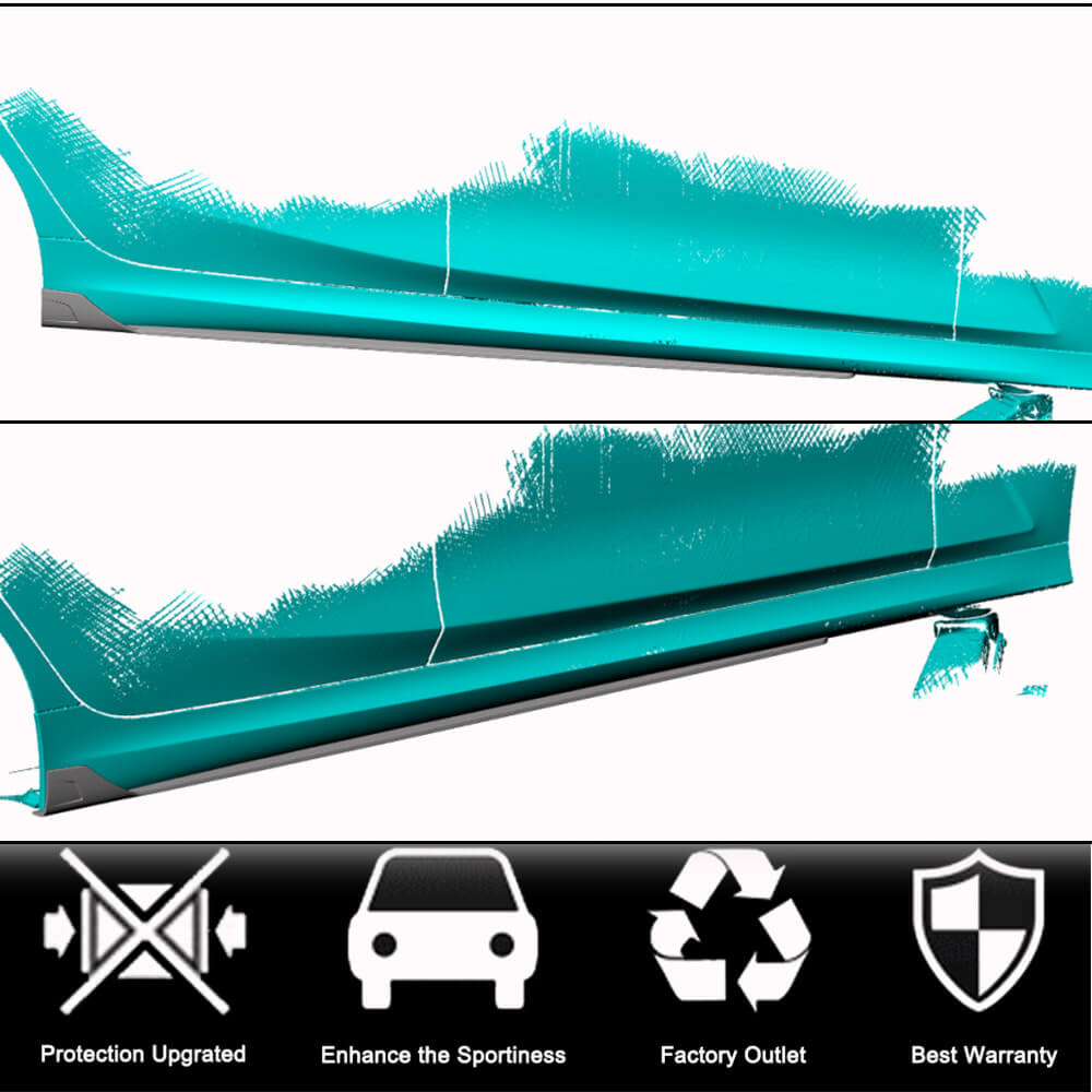 BMW 3 Series G20 G28 LCI M Sport Base Sedan 4-Door 2020-2024 Side Skirts Carbon Fiber-Ahacarbon