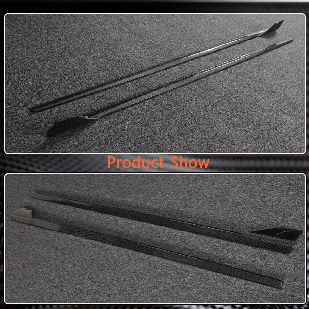 BMW 3 Series G20 G28 LCI M Sport Base Sedan 4-Door 2020-2024 Side Skirts Carbon Fiber-Ahacarbon