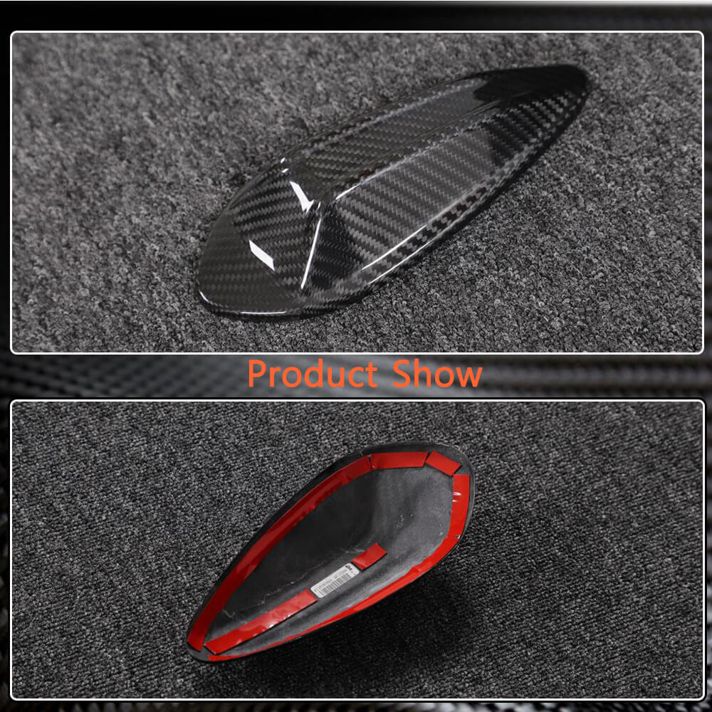 BMW 3 Series G20 LCI 2022-2023 Shark Fin Roof Antenna Cover Dry Carbon Fiber-Ahacarbon