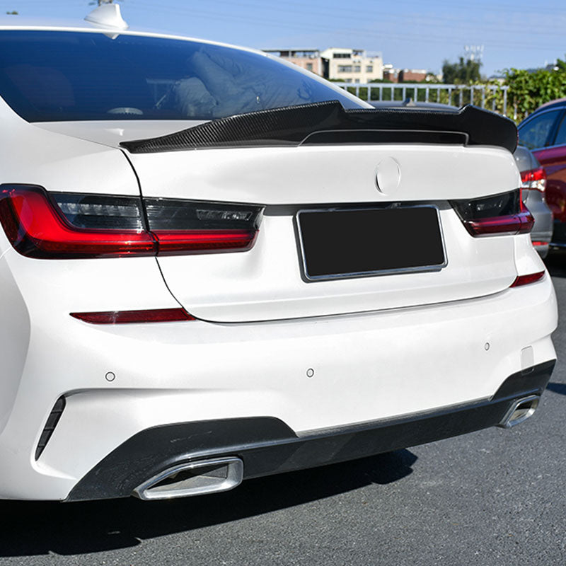 BMW 3 Series G20/M3 G80 2019-2025 Rear Trunk Spoiler Carbon Fiber