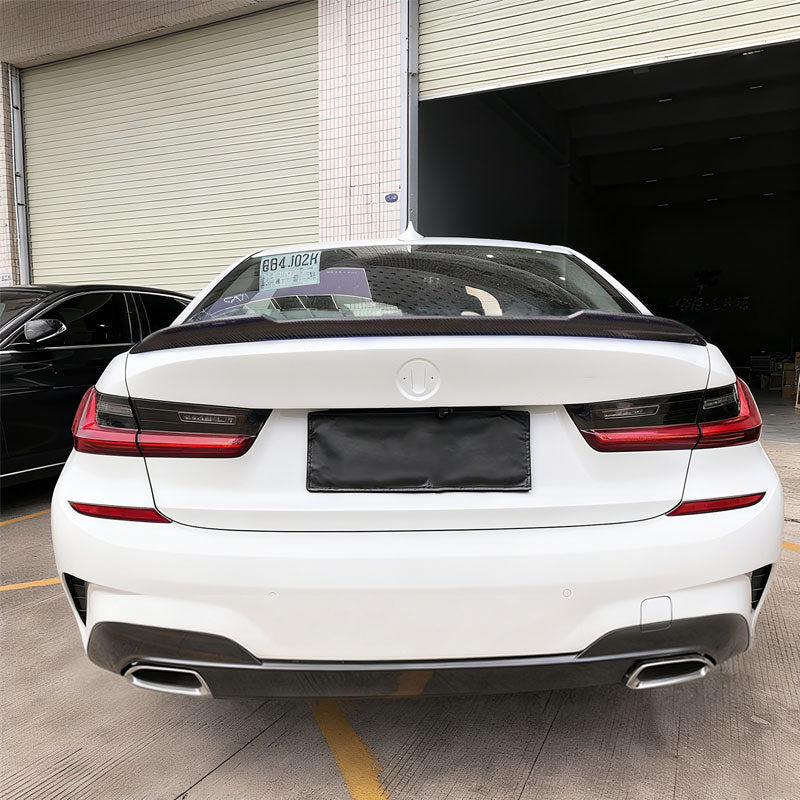 BMW 3 Series G20/M3 G80 2019-2025 Rear Trunk Spoiler Carbon Fiber