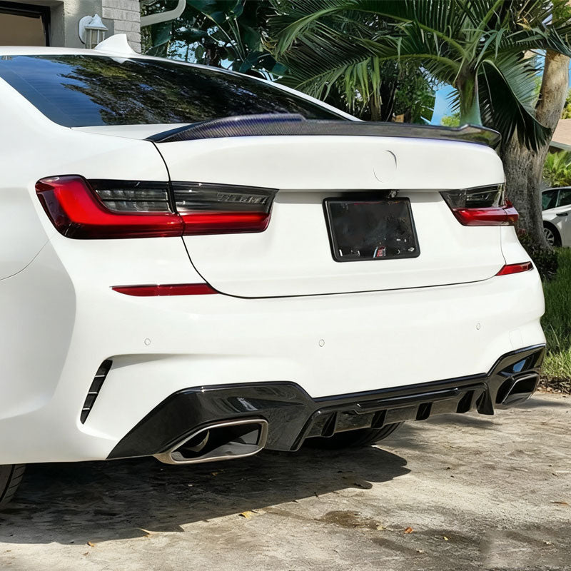 BMW 3 Series G20/M3 G80 2019-2025 Rear Trunk Spoiler Carbon Fiber