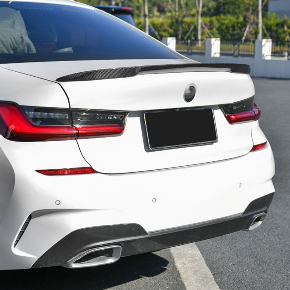 BMW 3 Series G20/M3 G80 2019UP Rear Trunk Spoiler Carbon Fiber