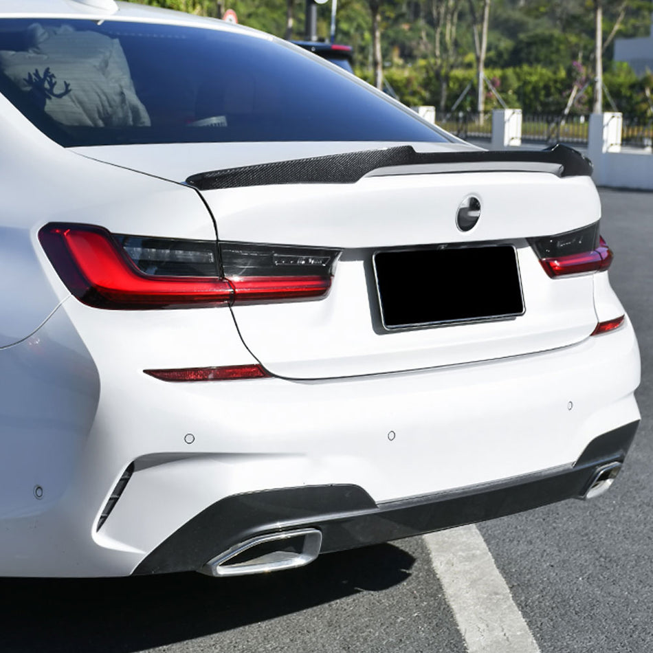 BMW 3 Series G20 M3 G80 2019UP Rear Trunk Spoiler Carbon Fiber
