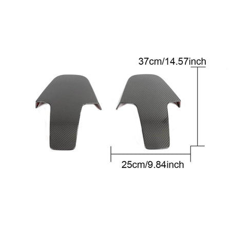 BMW 3 Series G80 M3 G82 G83 M4 2021-2024 Seat Back Cover Dry Carbon Fiber-Ahacarbon