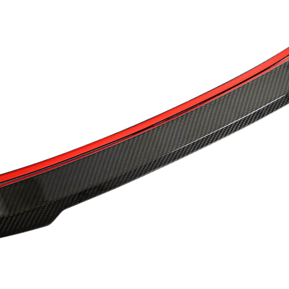 BMW 4 Series F32 Coupe 2015-2020 Rear Trunk Spoiler Dry Carbon Fiber-Ahacarbon