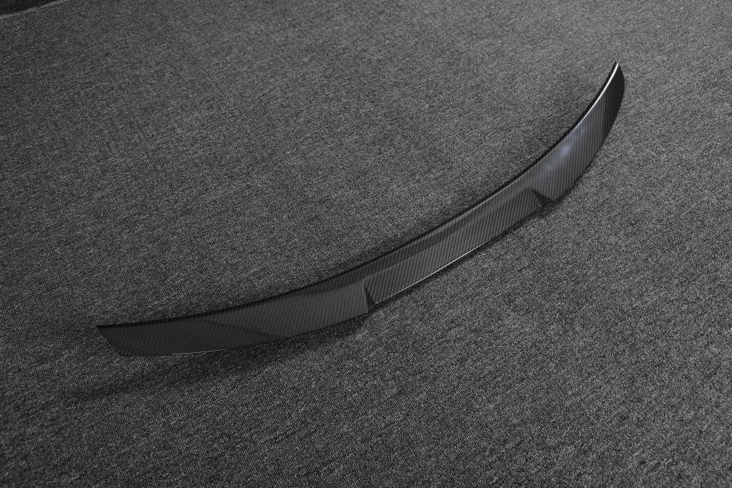 BMW 4 Series F32 Coupe 2015-2020 Rear Trunk Spoiler Dry Carbon Fiber-Ahacarbon