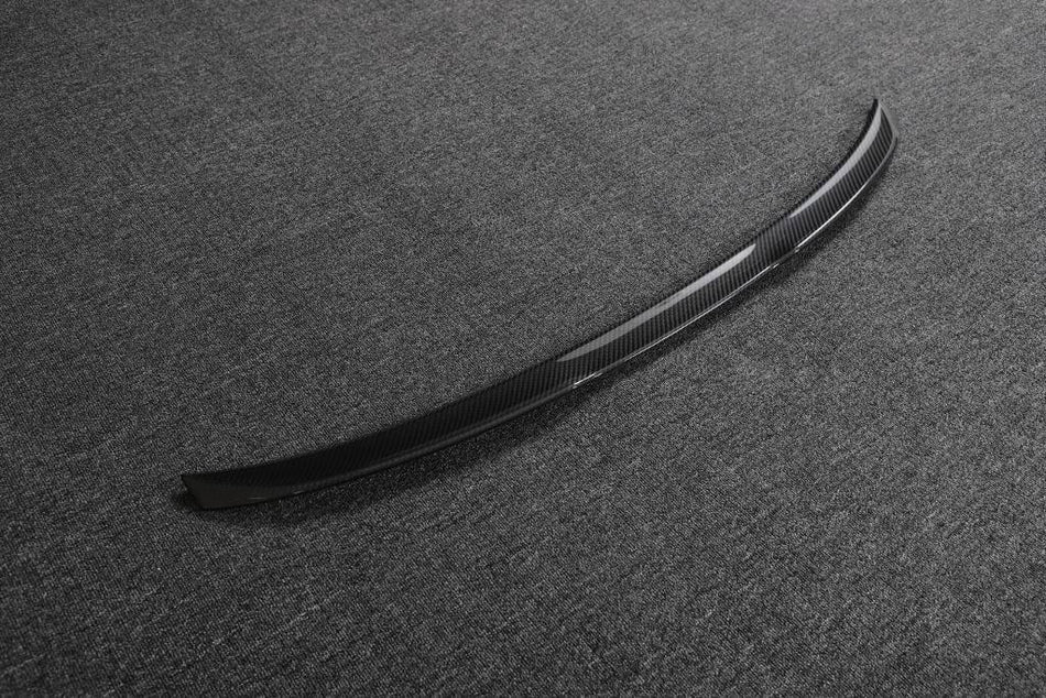 BMW 4 Series G22 420i 430i M440i G82 M4 2021-2023 Rear Trunk Spoiler Dry Carbon Fiber-Ahacarbon