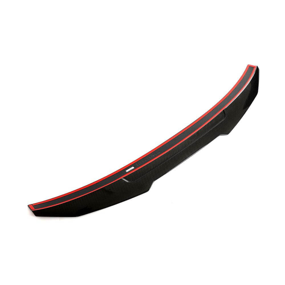 BMW 4 Series G22 420i 430i M440i G82 M4 2021-2024 Rear Trunk Spoiler Carbon Fiber-Ahacarbon