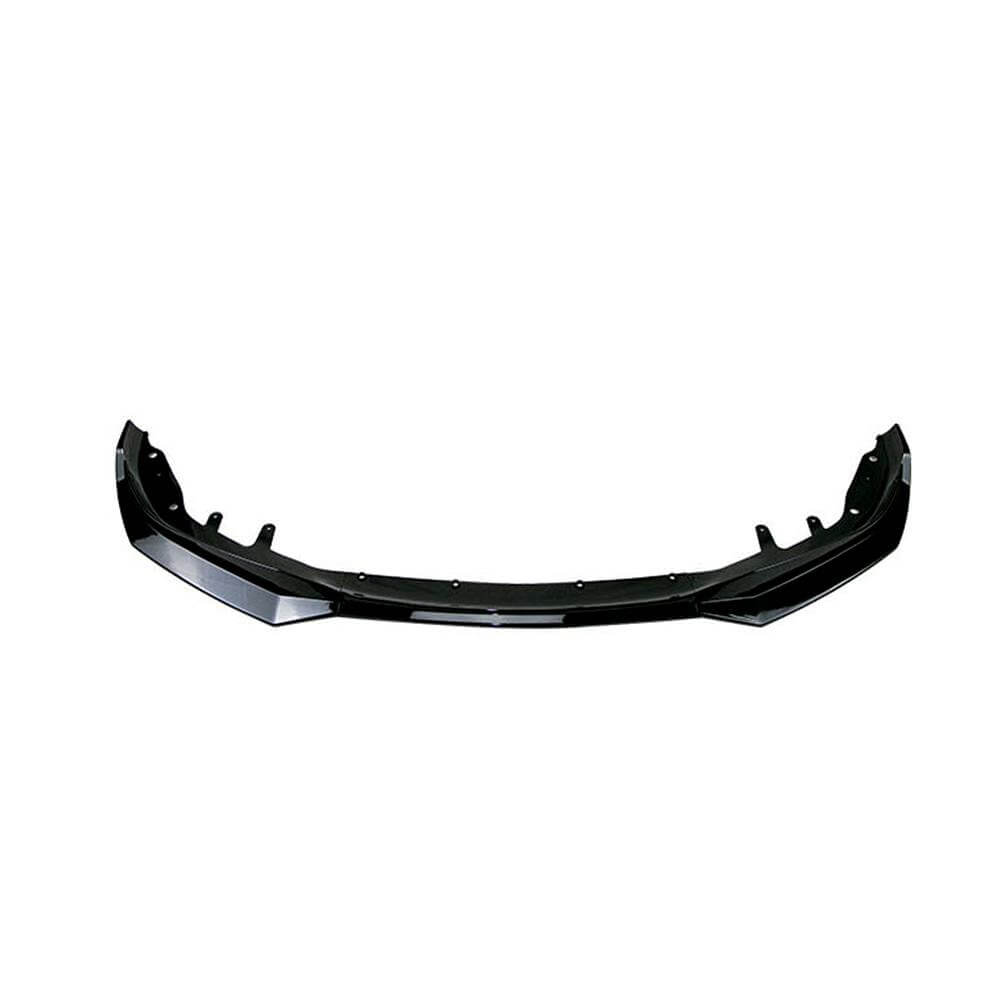 BMW 4 Series G22 G23 430i M440i 2021-2024 Front Bumper Lip Glossy Black ABS 3PCS-Ahacarbon