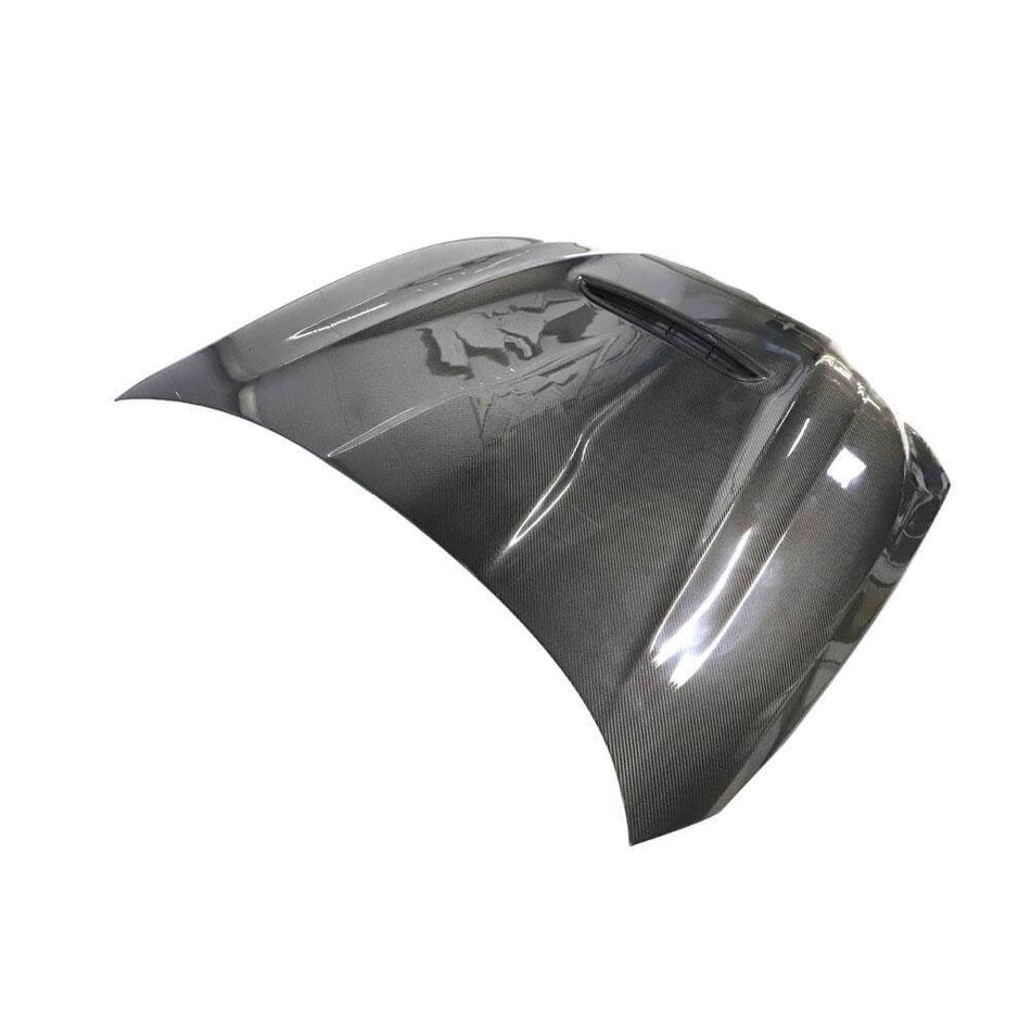 BMW 4 Series G22 G23 M440i M-Sport 2021-2023 Engine Bonnet Hood Cover Dry Carbon Fiber-Ahacarbon